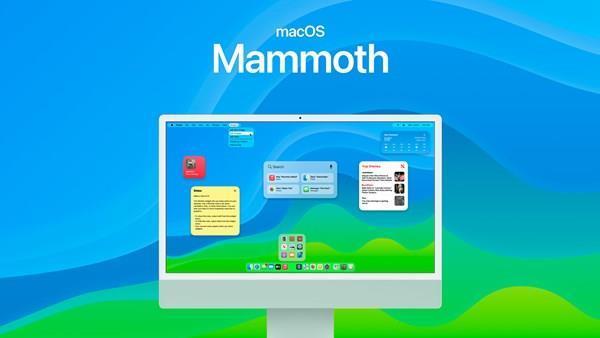 Apple, Mammoth ticari marka tescilini yeniledi: macOS Mammoth yolda