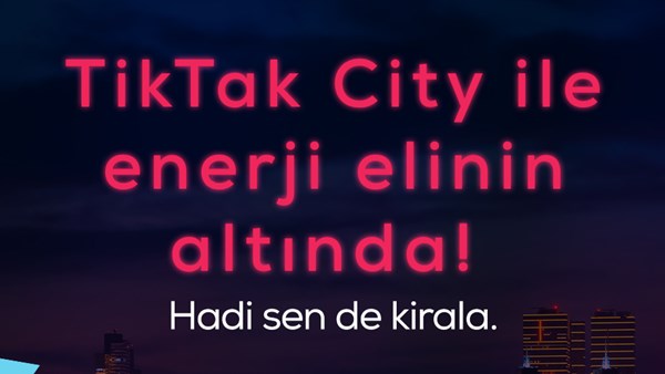 TikTak’ta elektrikli araba kiralama dönemi başladı: TikTak City