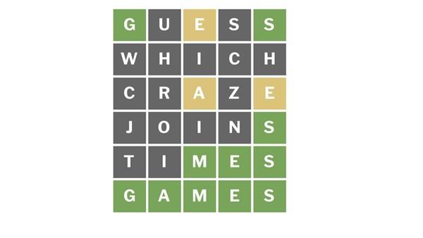 New York Times, popüler web tabanlı oyun Wordle’ı satın aldı
