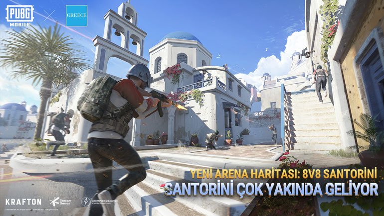 PUBG MOBILE’a Santorini Adası haritası ekleniyor!
