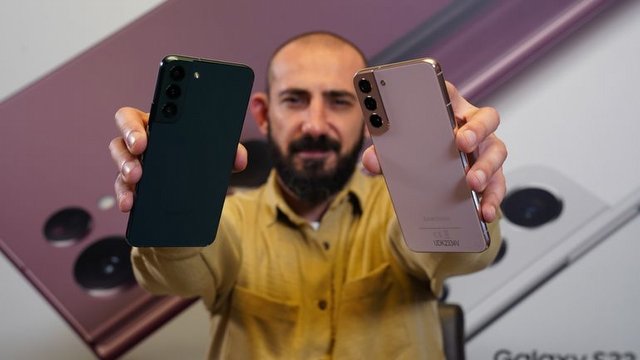 Samsung Galaxy S22+ elimizde!