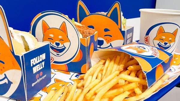 Shiba Inu, burger markasının maskotu oldu