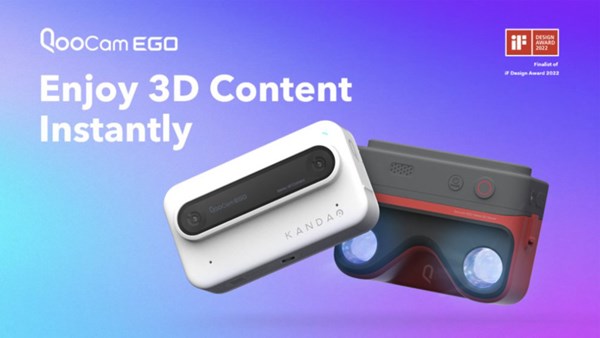3D gözlük ve kamera bir arada