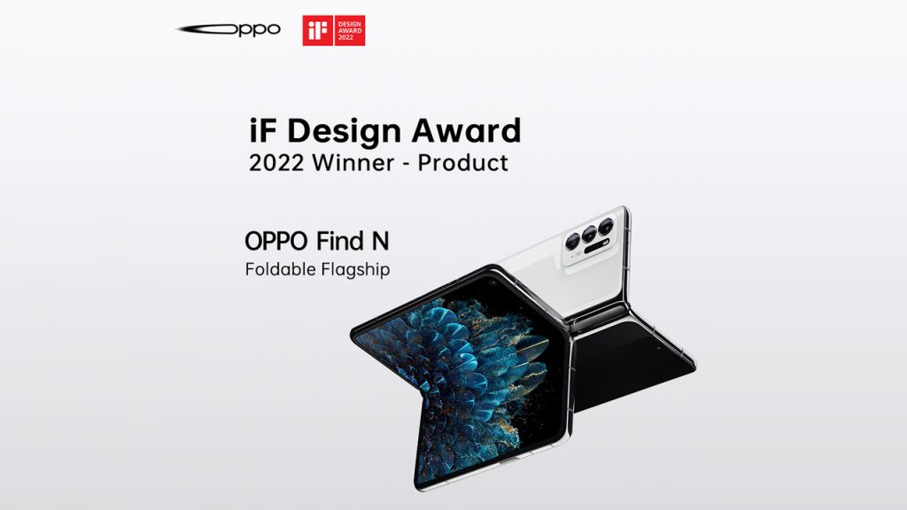 OPPO Find N, iF Tasarım Ödülleri’nde 2 Ödülün Sahibi Oldu
