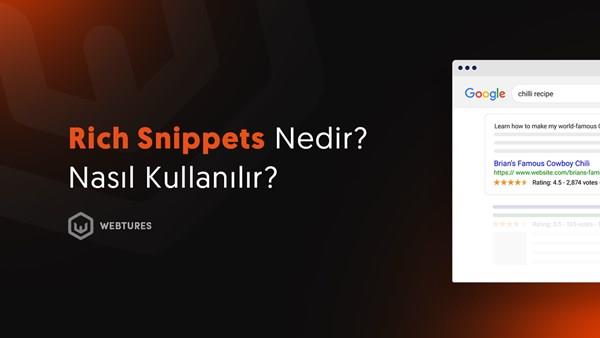 Rich Snippet nedir, nasıl kullanılır?