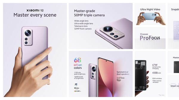 Xiaomi 12, 12 Pro ve 12X global fiyatları belli oldu