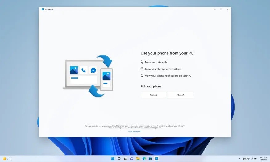 iOS kullanıcılarına müjde: Windows 11 bağlantısı kuruldu