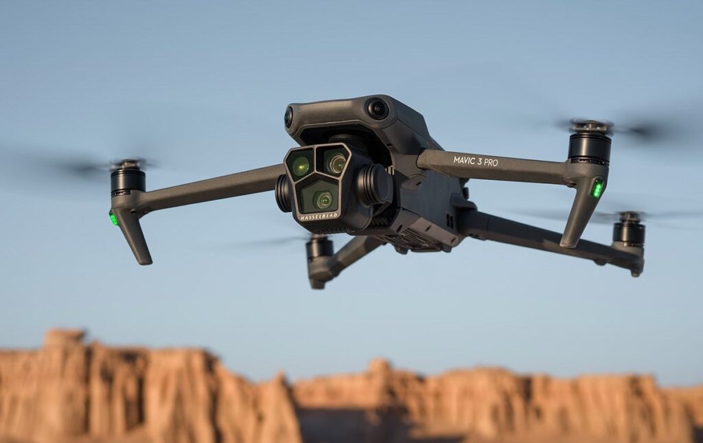 Üçlü kameralı drone DJI Mavic 3 Pro tanıtıldı